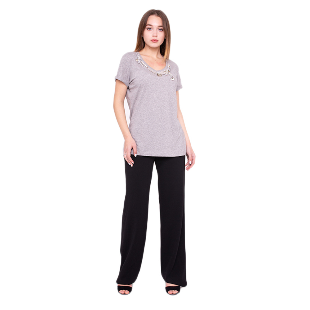 Simona Barbieri Blouse Women size L Gray